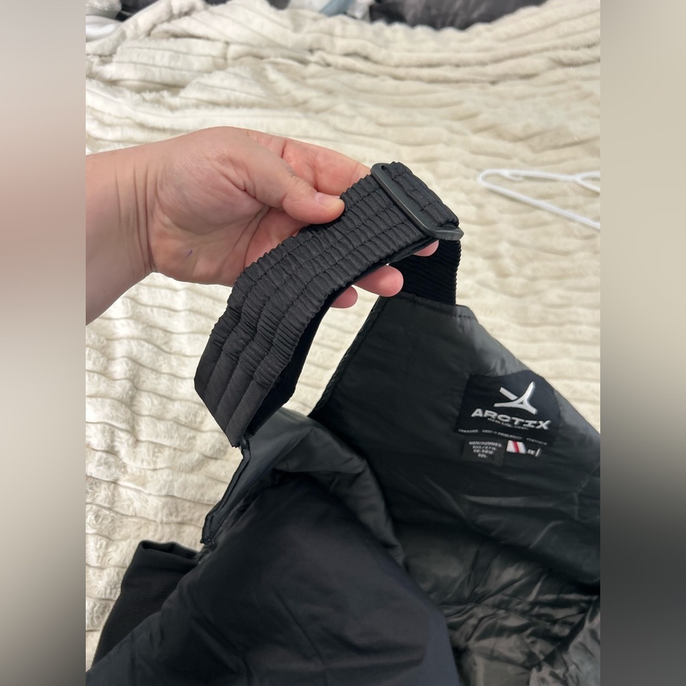 NWT Arctix Black Snow Bib Overalls - Picture 10 of 15